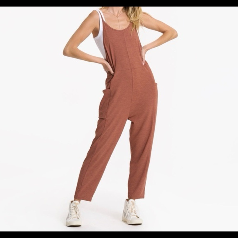 Vuori Breezy Jumpsuit Copper Heather